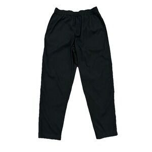 Outlier Black Stretch 4 Pockets Elastic Waist Pants Inside Drawstring L Portugal